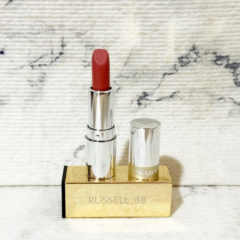 Prada Monochrome Lipstick B02 Quartz Nude Pink